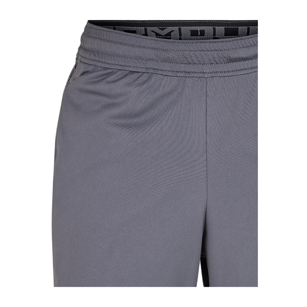 Grey - Side - Under Armour Mens Challenger Knitted Tailored Shorts