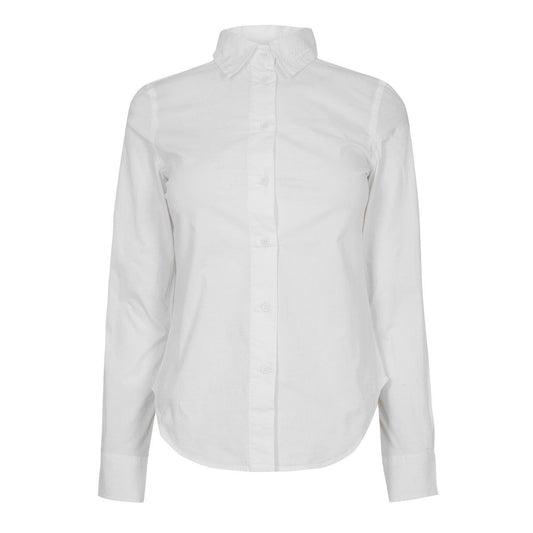 White - Front - Diesel Womens-Ladies Gisy Out Long-Sleeved Shirt