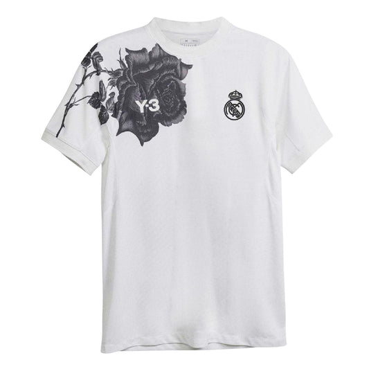 White - Front - Y-3 Mens Real Madrid CF Jersey