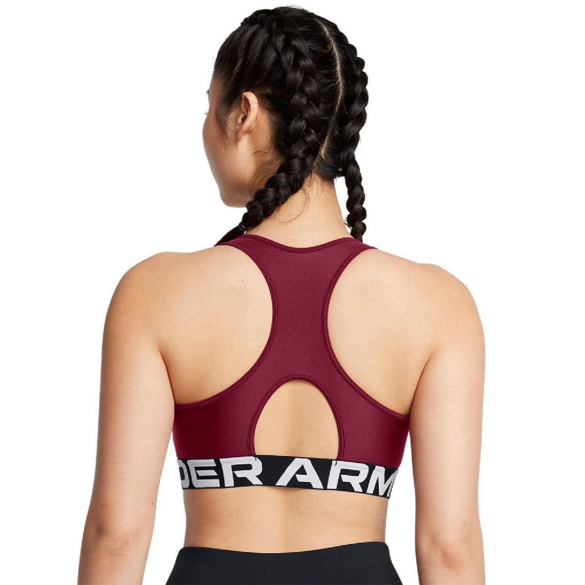 Red - Lifestyle - Under Armour Womens-Ladies Armour HeatGear Sports Bra