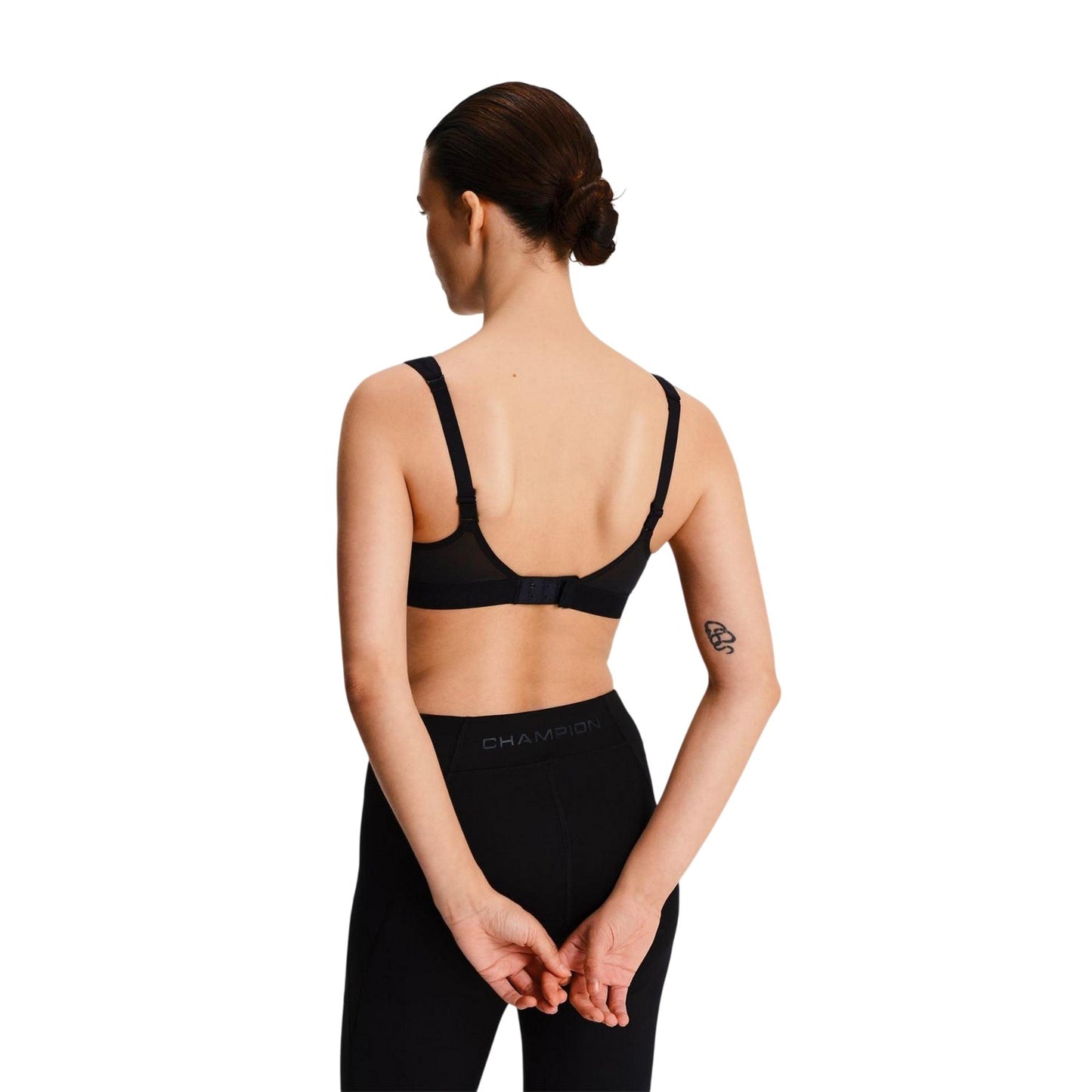 Black - Lifestyle - Champion Womens-Ladies Classic Shock Absorber Sports Bra