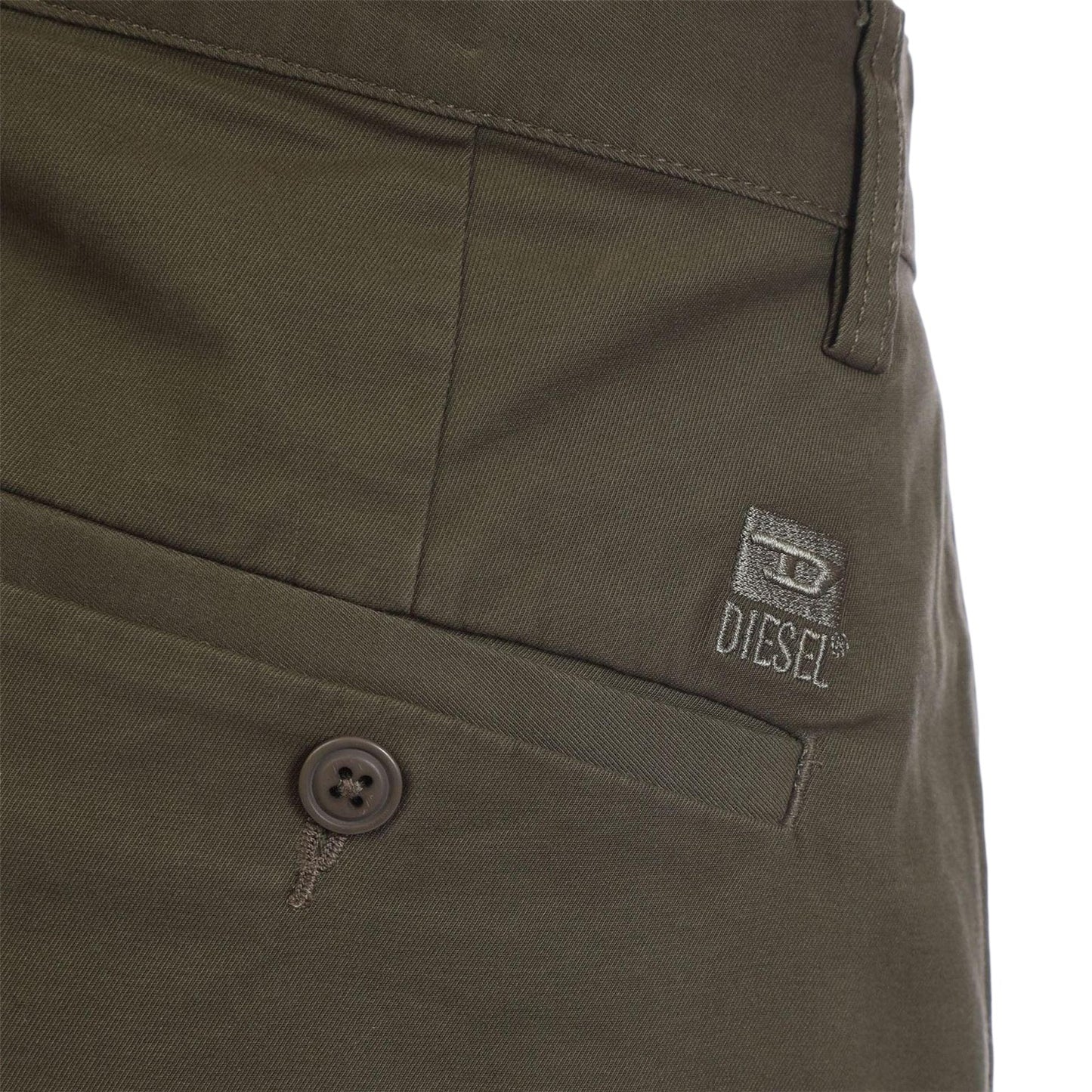 Green - Side - Diesel Mens Lars Shorts