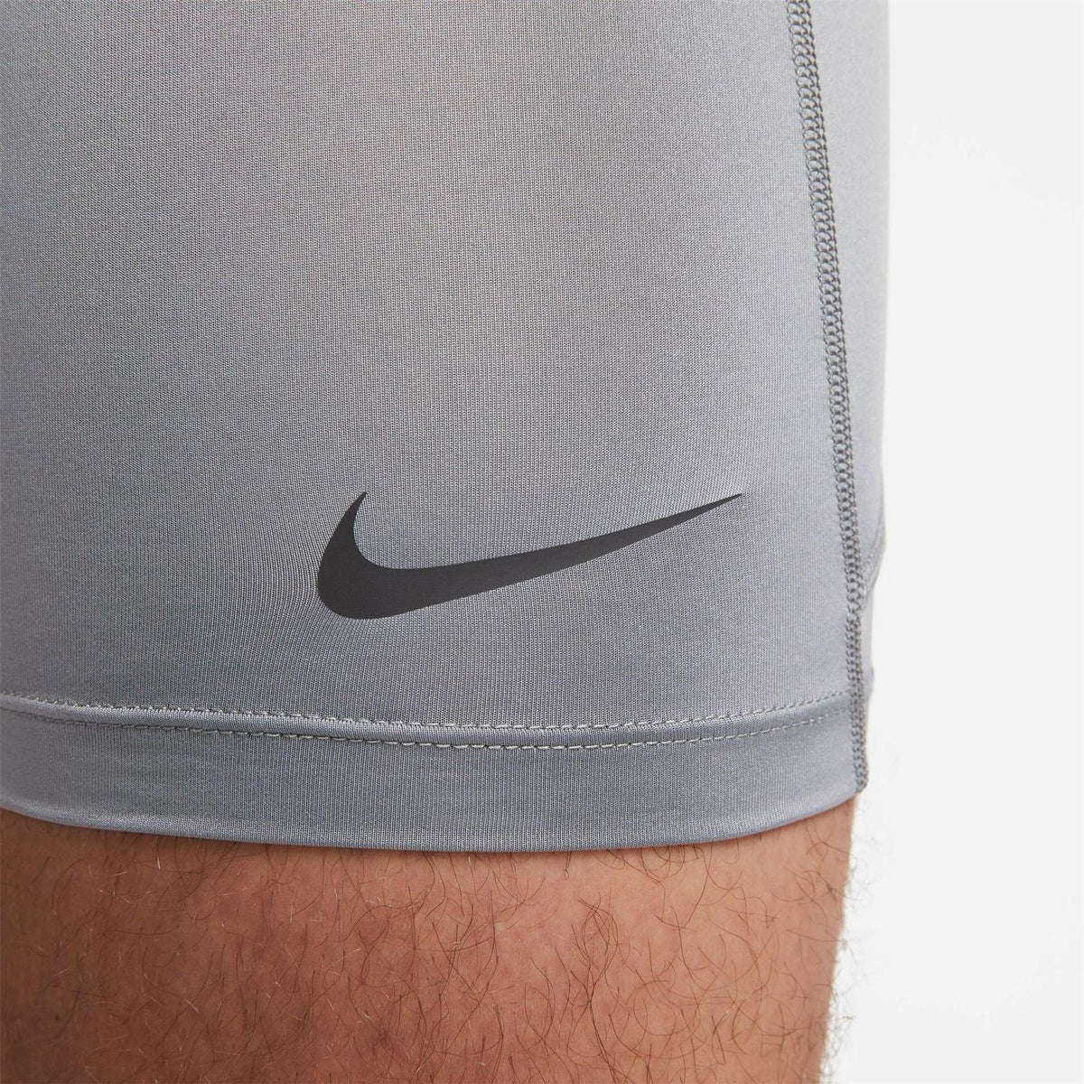 Smoke Grey - Pack Shot - Nike Mens Pro Core 9 Tight Base Layer Shorts