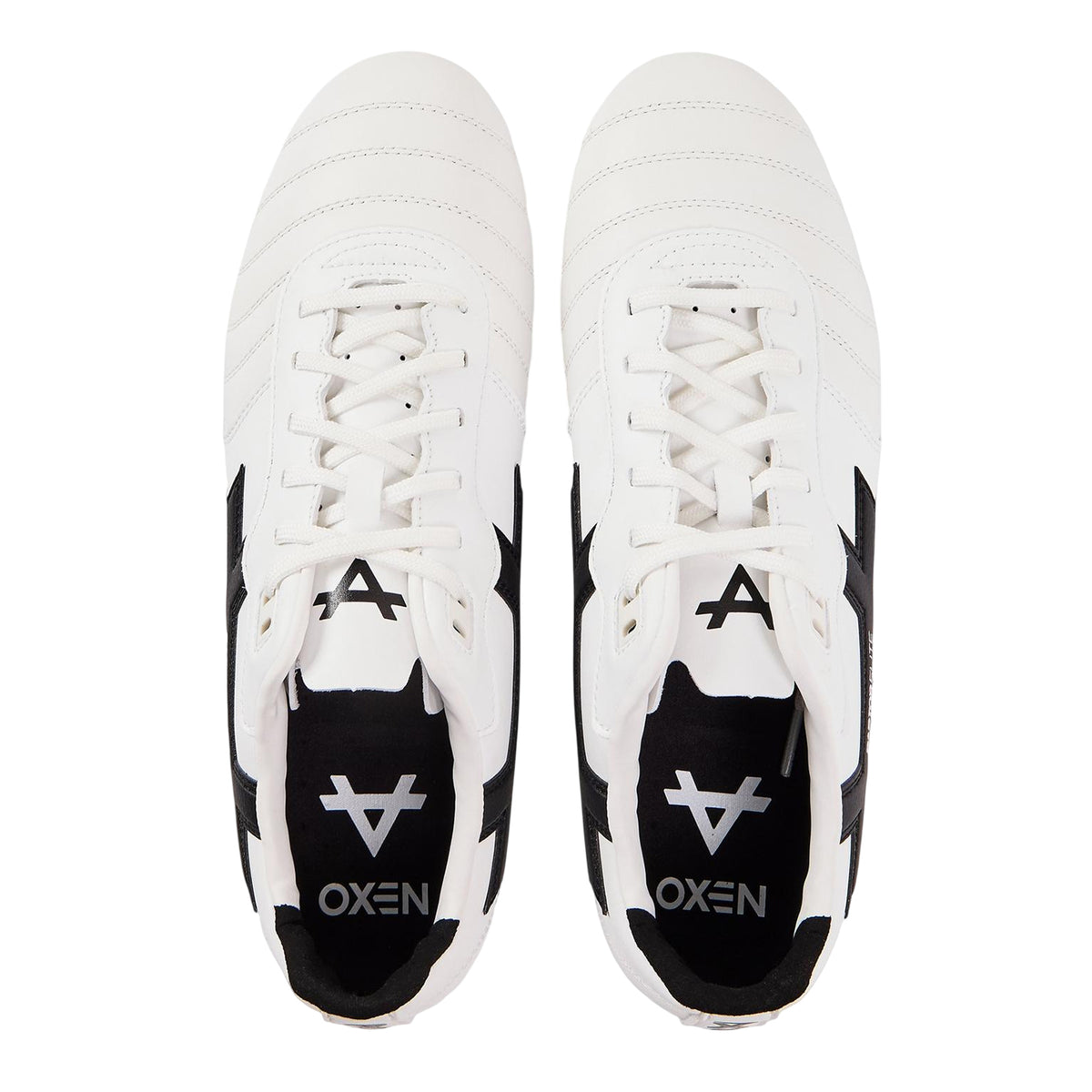 Black - Side - OXEN Mens Raptor Elite Studded Rugby Boots