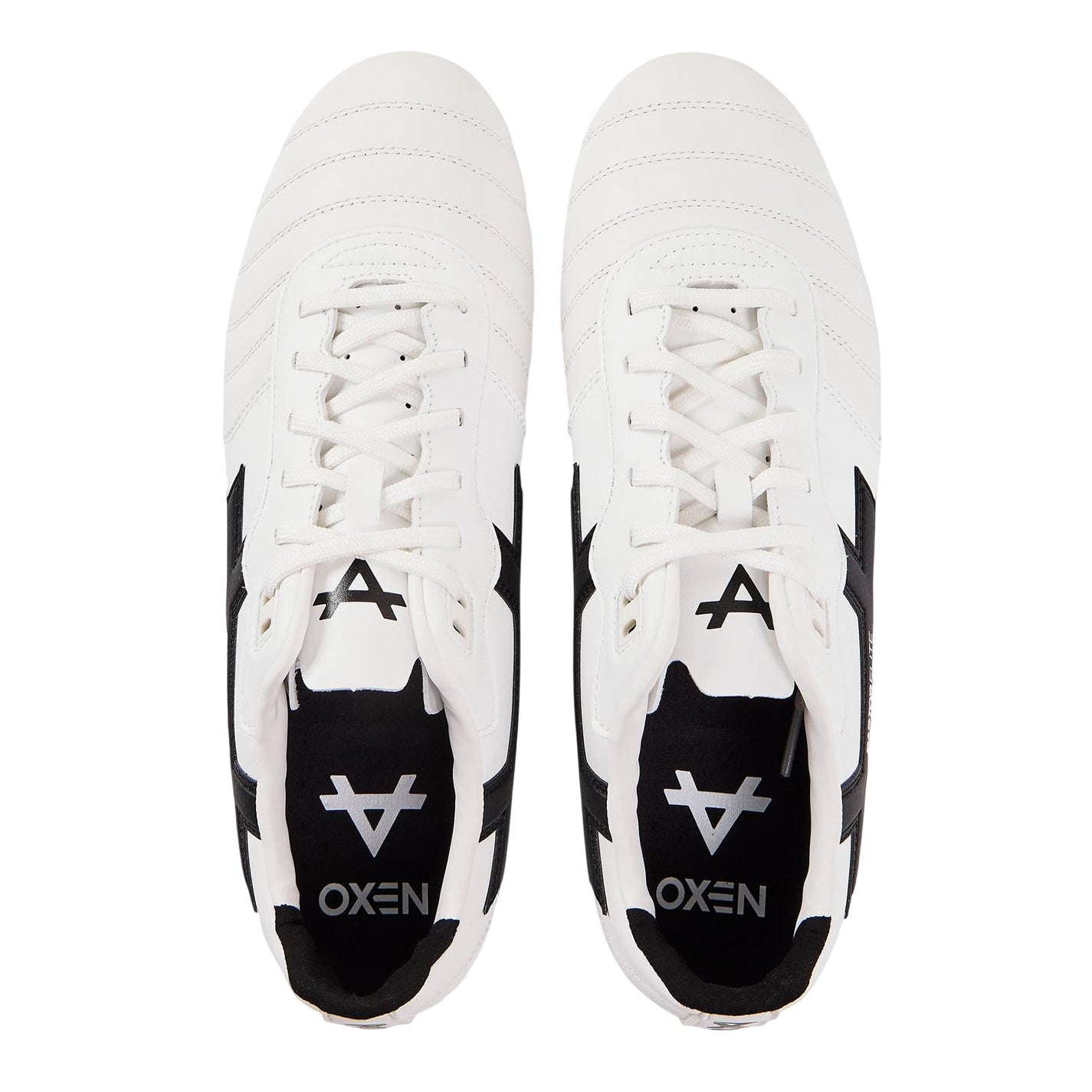 Black - Side - OXEN Mens Raptor Elite Studded Rugby Boots