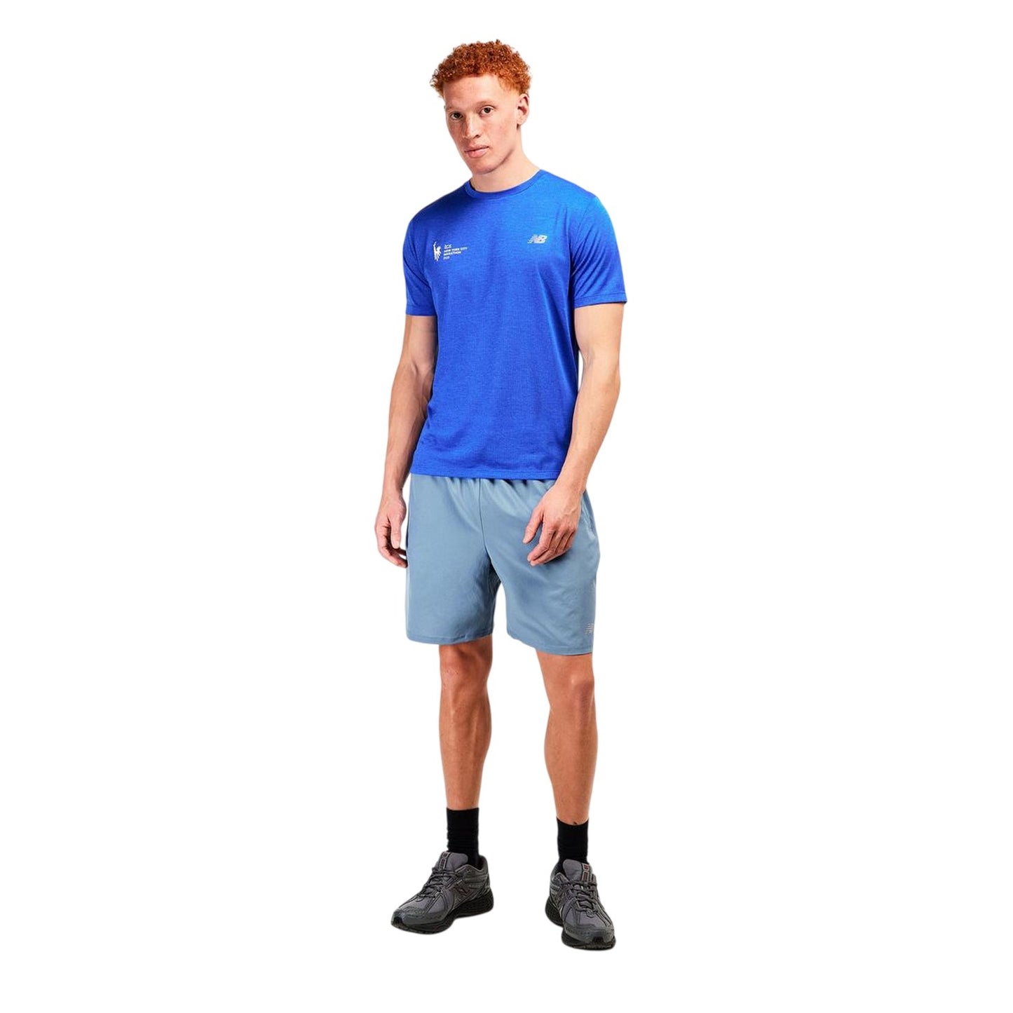 Blue - Lifestyle - New Balance Mens Accelerate Shorts