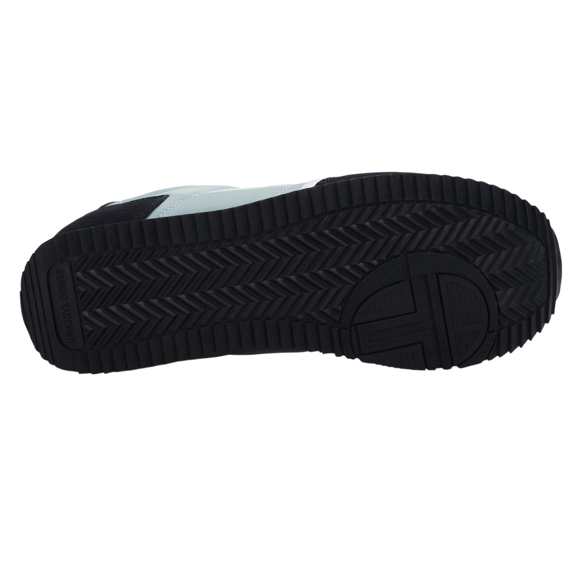 Ice Green-White-Black - Lifestyle - Sergio Tacchini Mens Bergamo Trainers