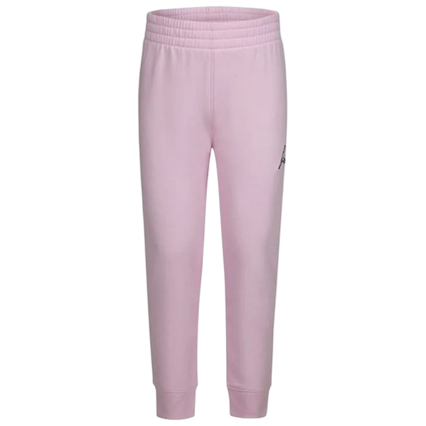 Pink-Black - Close up - Nike Childrens-Kids Air Jordan Jump Hoodie And Joggers Set