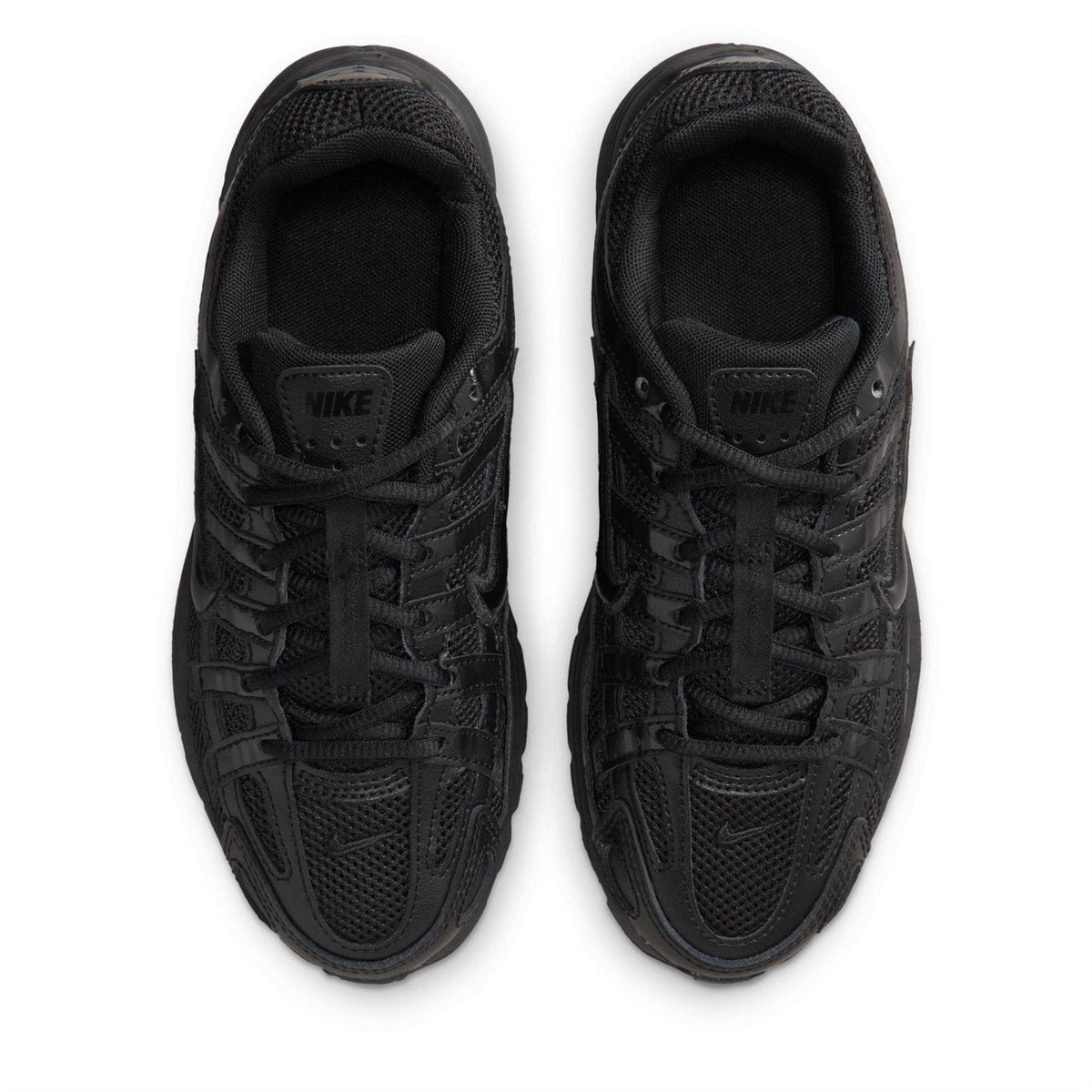 Triple Black - Pack Shot - Nike Childrens-Kids P-6000 Trainers