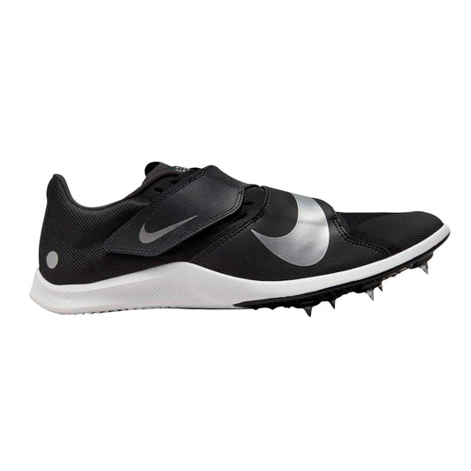 Black-Metallic - Front - Nike Mens Zoom Rival Spikes Jump Trainer
