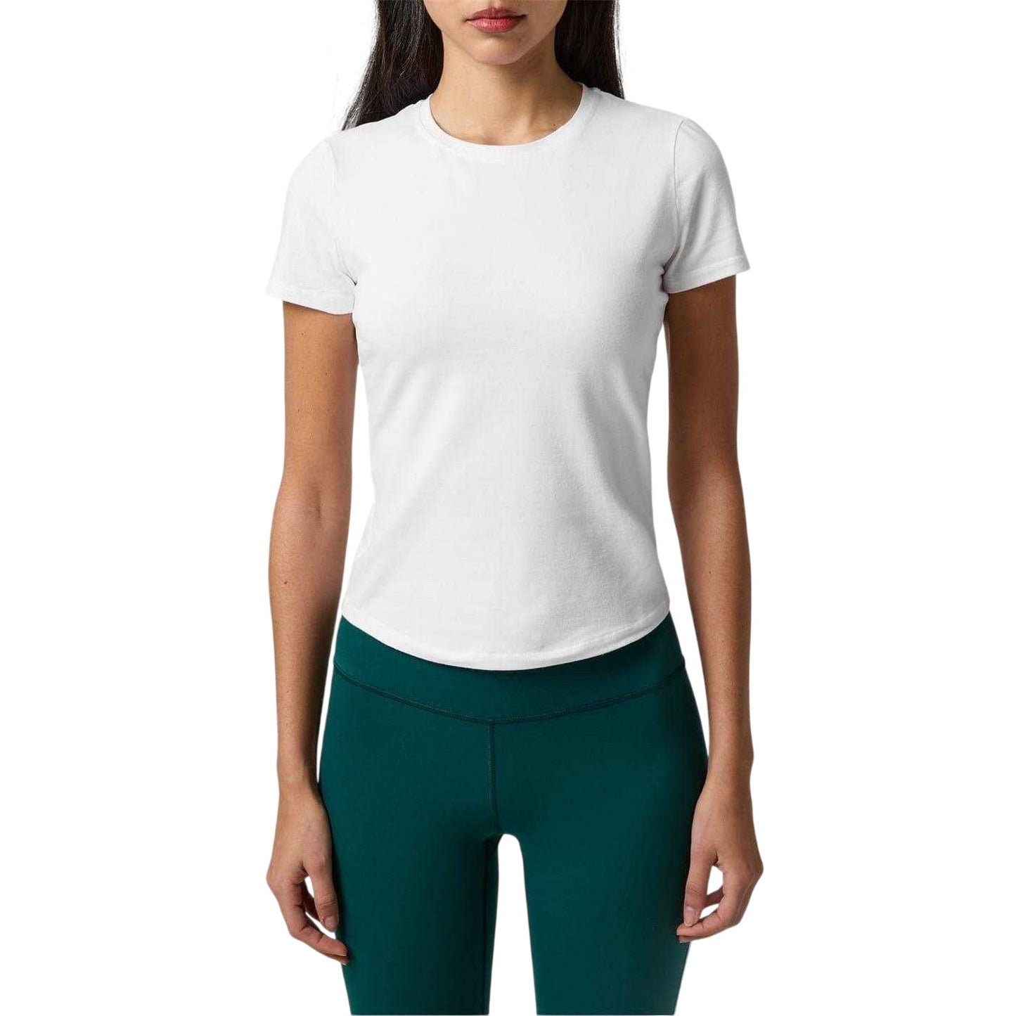 White - Side - Sweaty Betty Womens-Ladies Sculpt Short-Sleeved T-Shirt