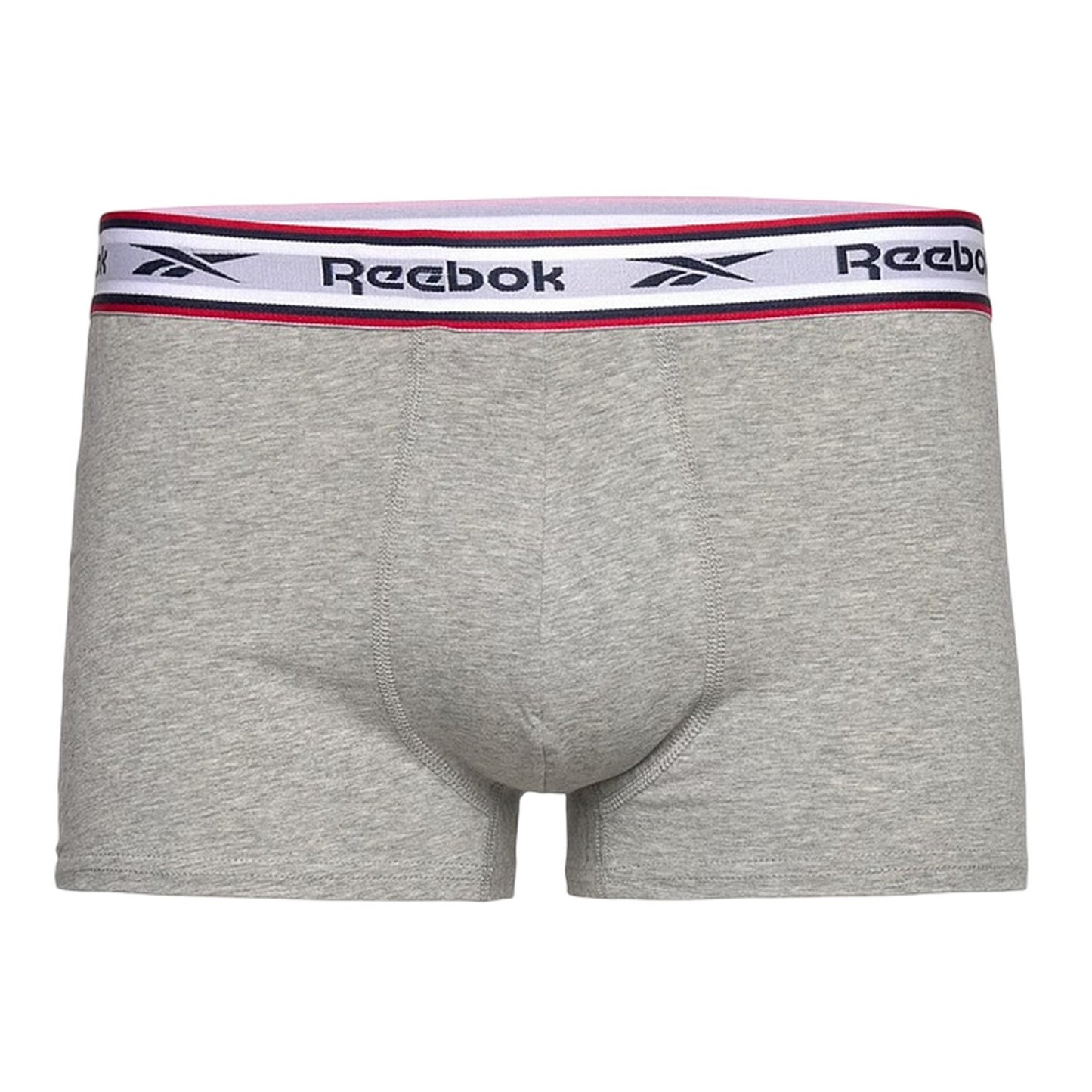 Black-White-Grey - Side - Reebok Mens Boxer Shorts (Pack of 3)
