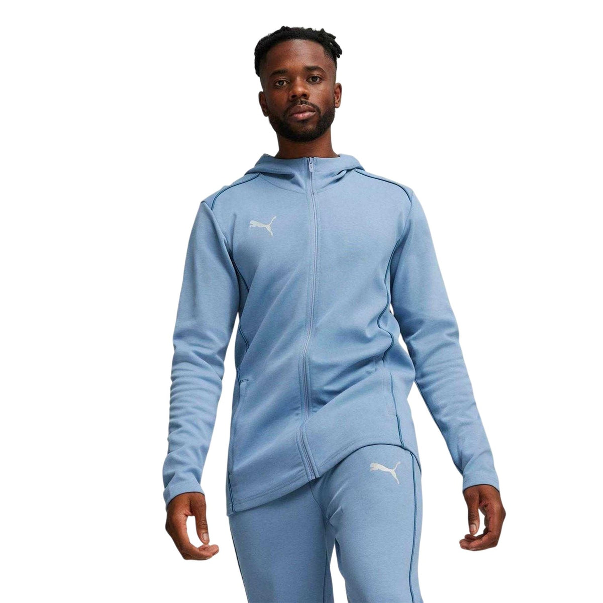 Blue - Lifestyle - Puma Mens Hooded Jacket
