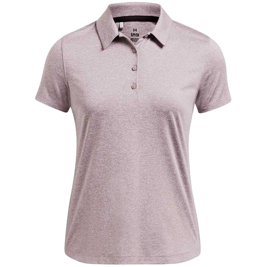 Grey - Front - Under Armour Womens-Ladies Playoff Short-Sleeved Polo Shirt