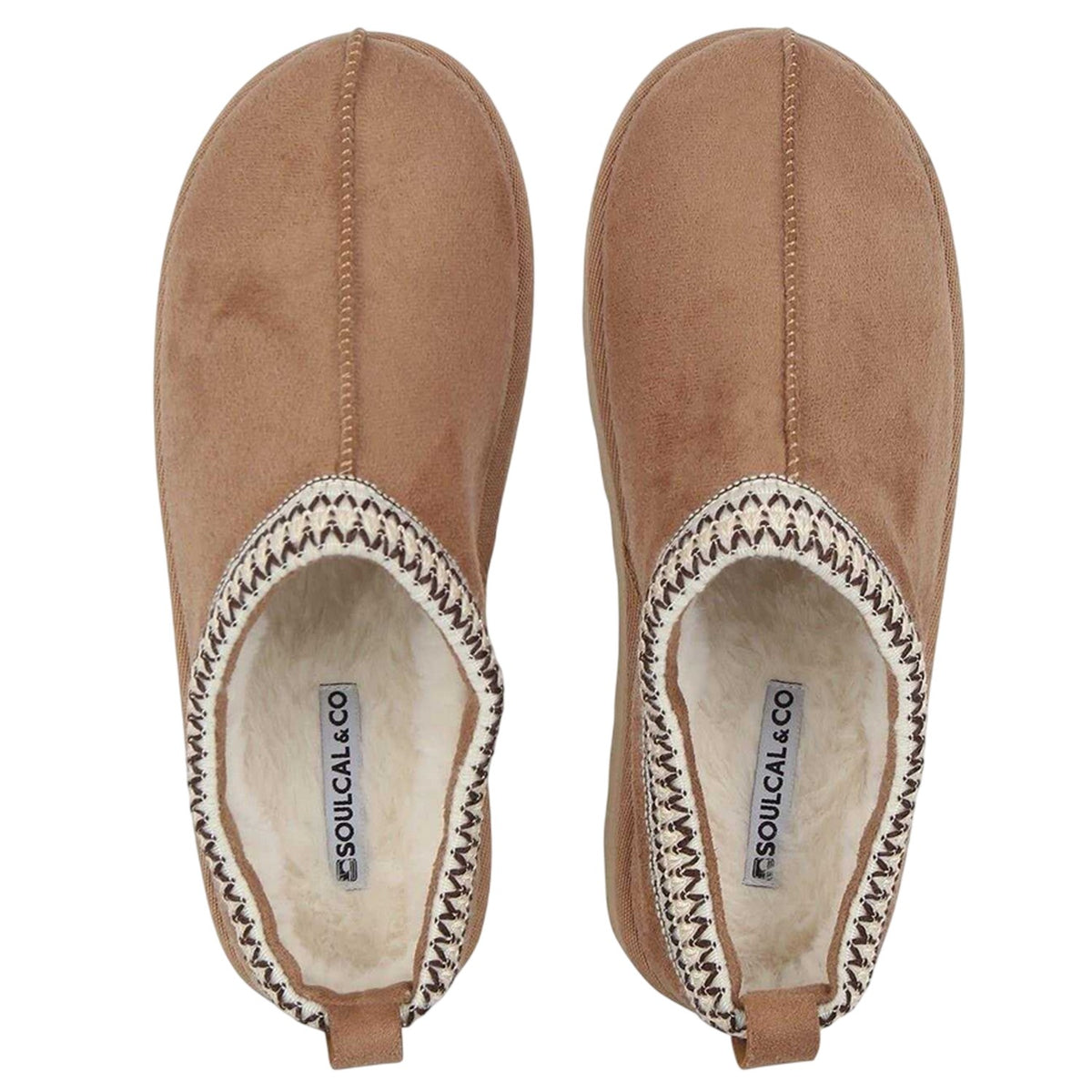 Sand - Pack Shot - SoulCal Womens-Ladies Slippers
