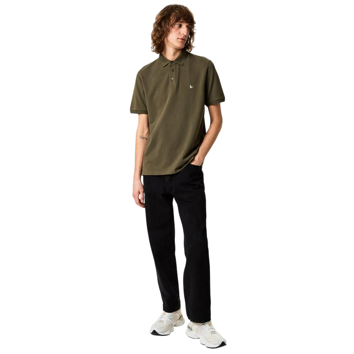 Leaf - Lifestyle - Jack Wills Mens Classic Embroidered Logo Polo Shirt