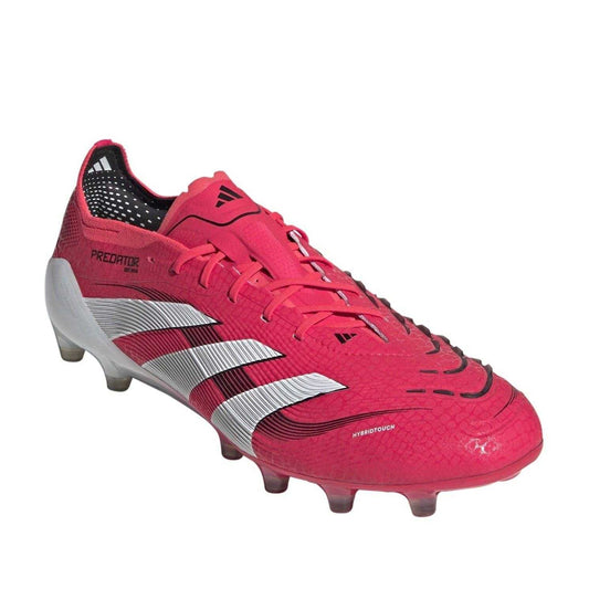 Red - Front - Adidas Mens Predator Elite Firm Ground Football Boots
