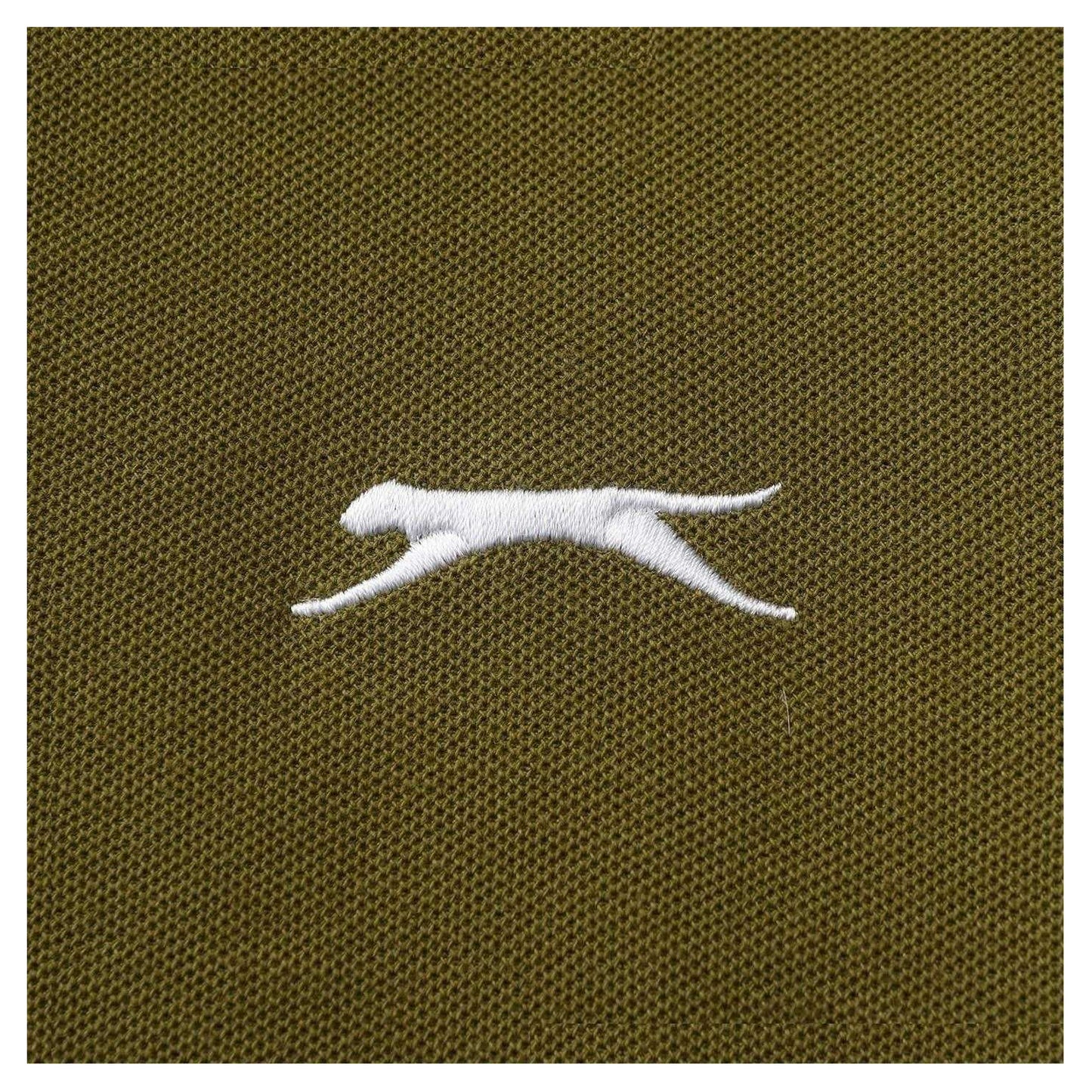 Khaki - Lifestyle - Slazenger Mens Embroidered Logo Polo Shirt