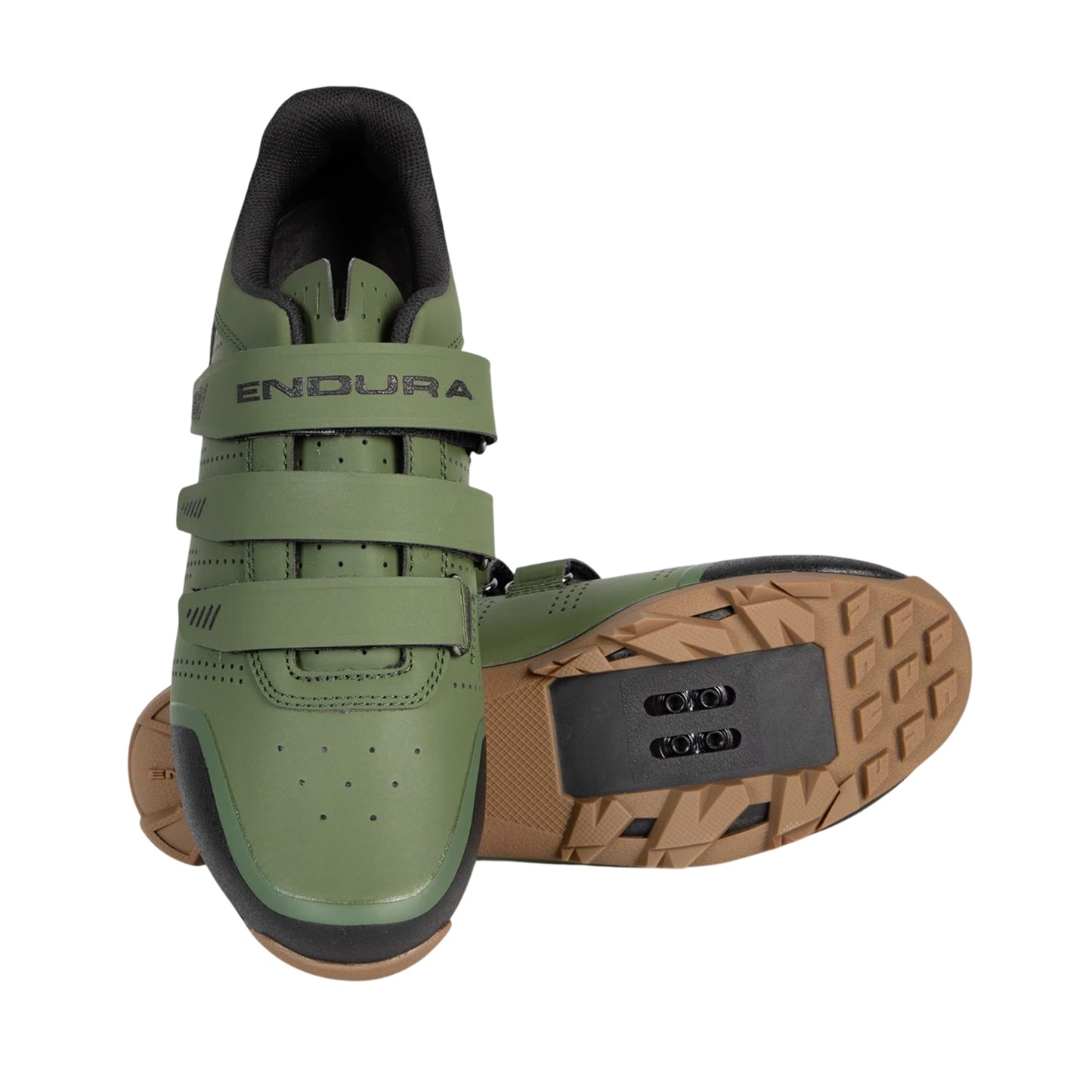 Olive Green - Side - Endura Mens Hummvee Xc Shoes