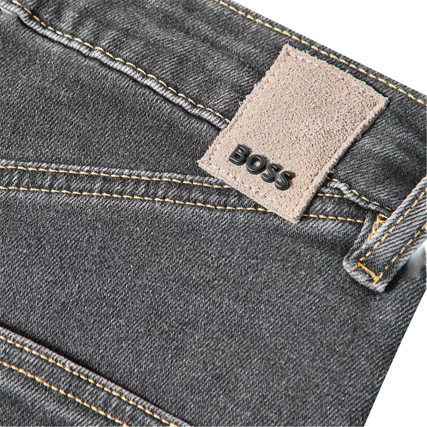 Pastel Grey - Lifestyle - Boss Womens-Ladies Denim Plain Slim Jeans