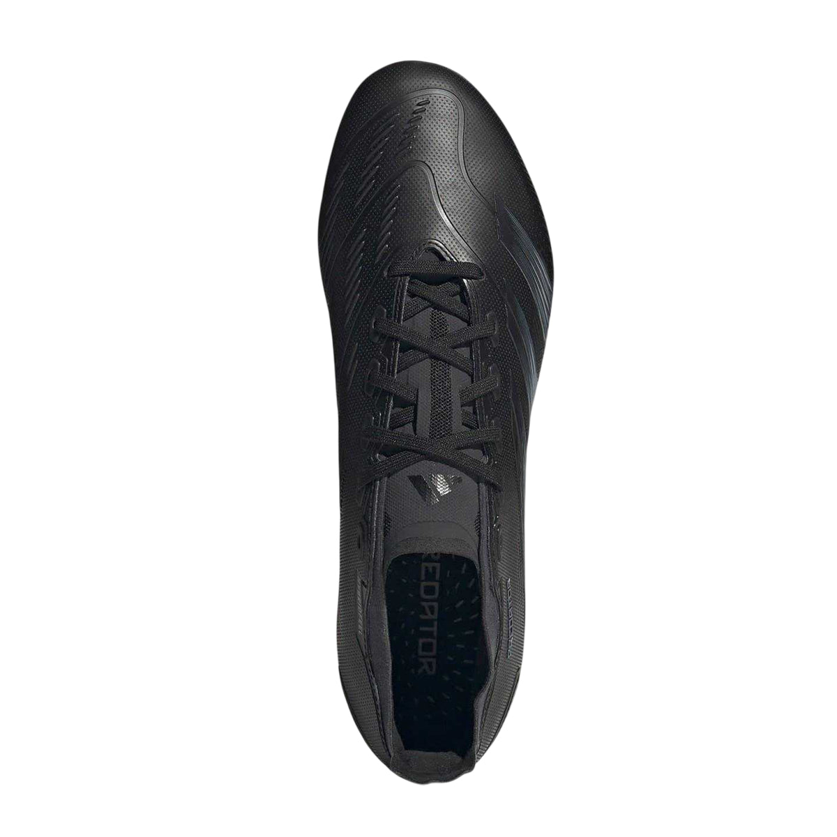 Core Black-Carbon Grey - Lifestyle - Adidas Mens Predator 24 Pro Knitted Collar Soft Ground Football Boots