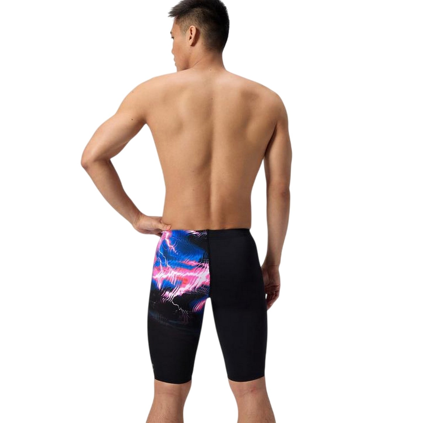 Black - Lifestyle - Speedo Mens Graphic Print Slim Jammer Shorts