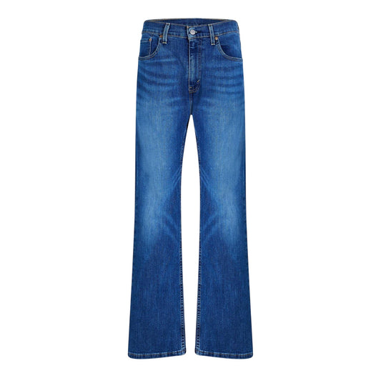 Blue - Front - Levis Mens Slim Bootcut Jeans