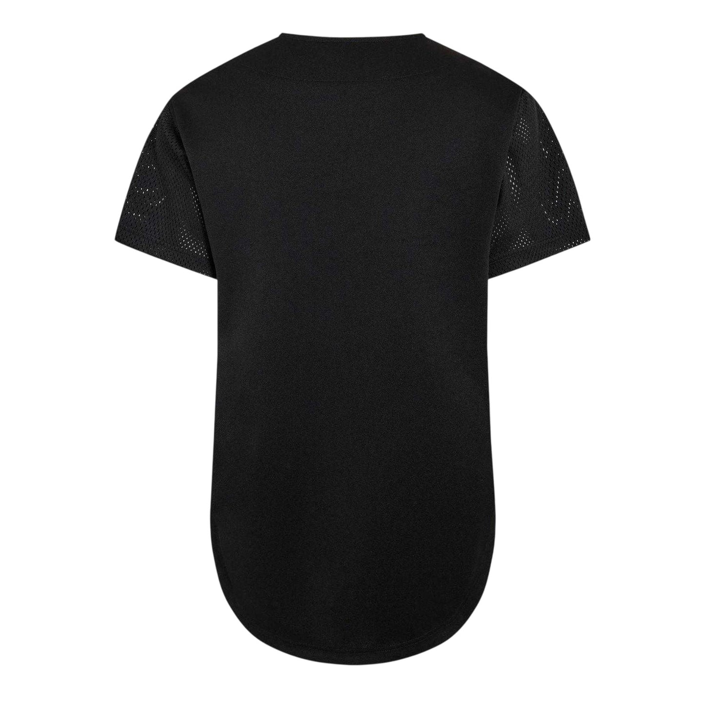 Grey - Back - Criminal Damage Mens Youth Photo Print Mesh Basketball Shirt
