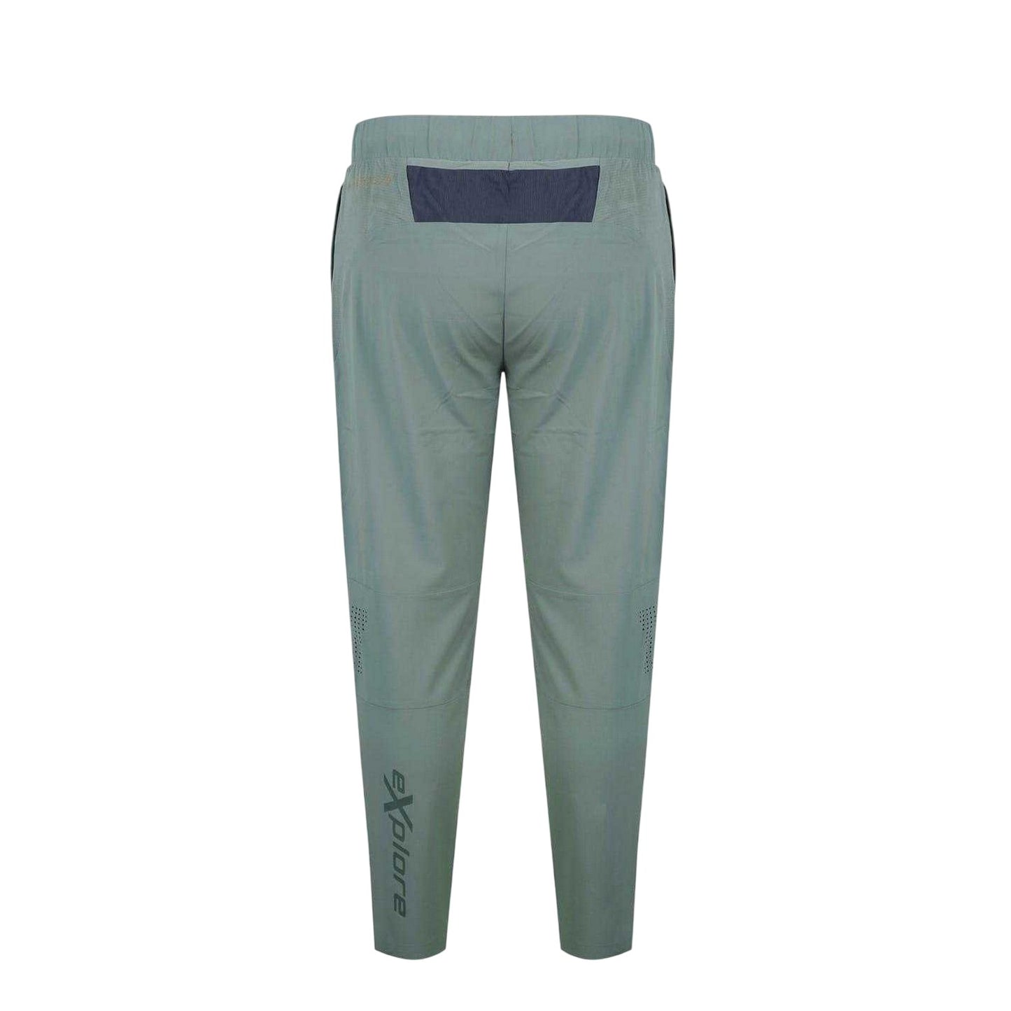 Khaki Green - Back - Karrimor Mens Straight Leg Running Joggers