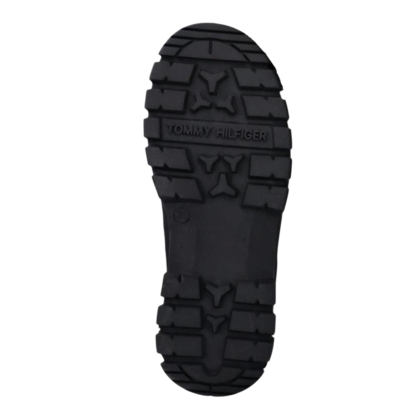 Black - Lifestyle - Tommy Hilfiger Womens-Ladies Lace Up Combat Boots