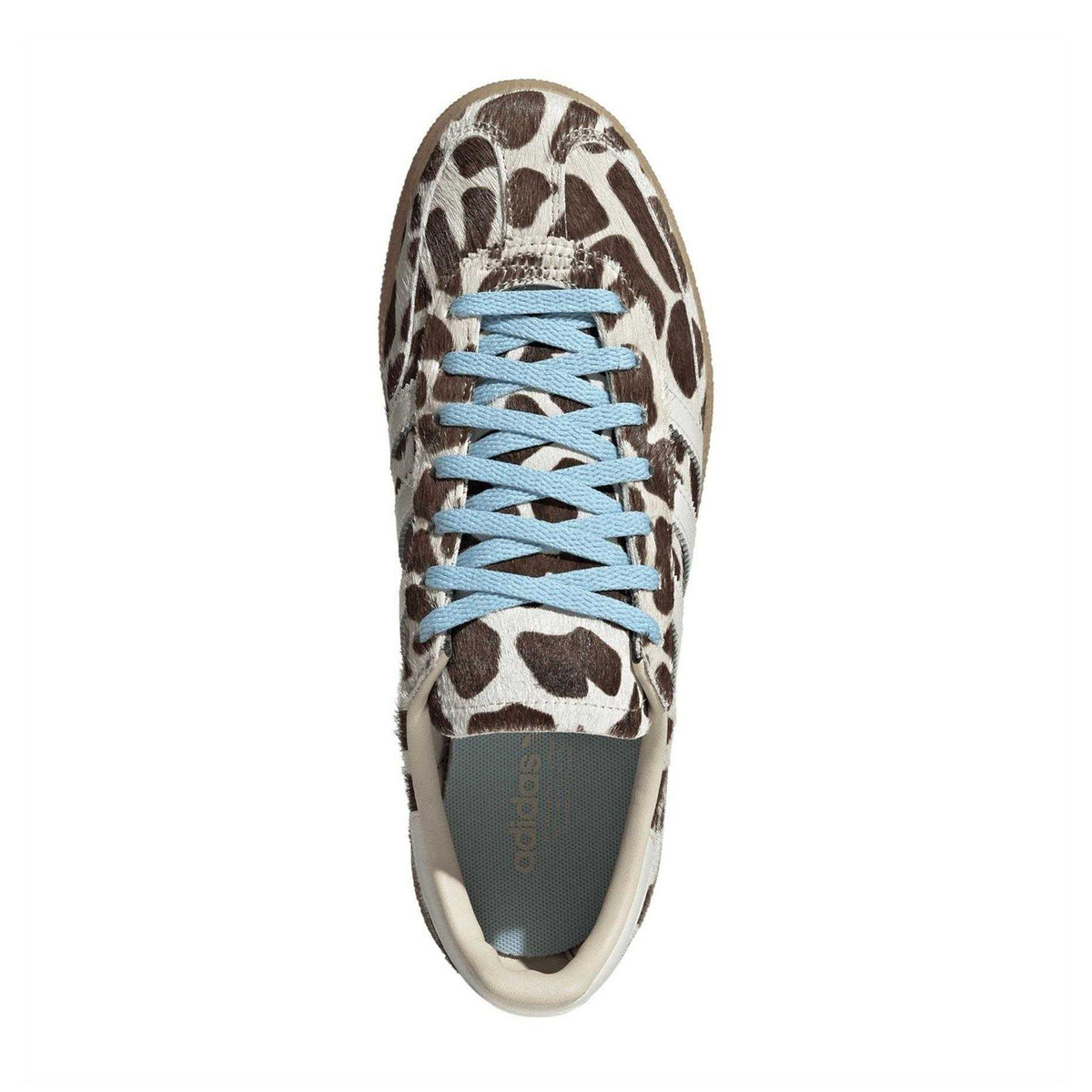 White-Brown - Lifestyle - Adidas Womens-Ladies Spezial Leather Handball Trainers