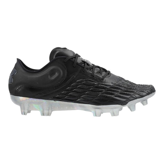 Black - Front - Under Armour Mens Clone Magnetico Elite.0 Iridescent Firm Ground Football Boots