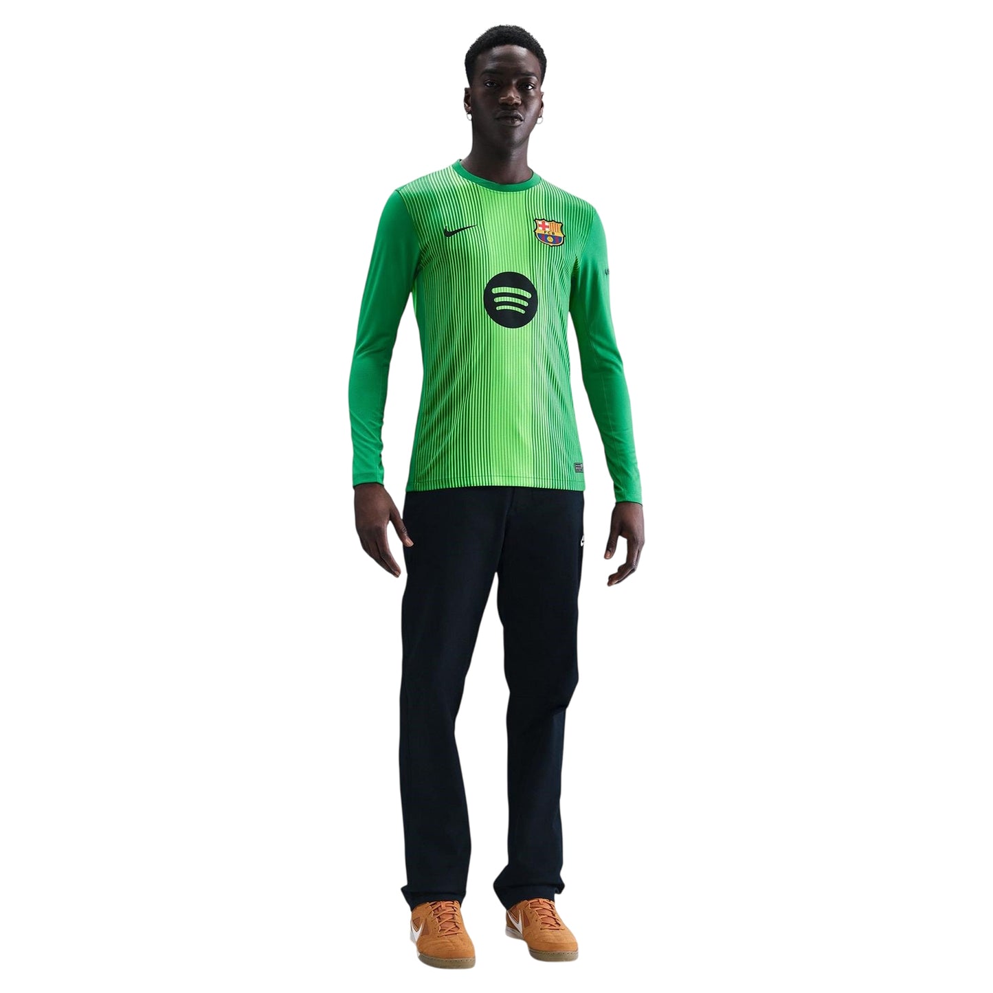 Green - Side - Nike Mens 2025-2026 FC Barcelona Goalkeeper Jersey