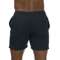 Navy - Back - Farah Mens Owen Plain Swim Shorts