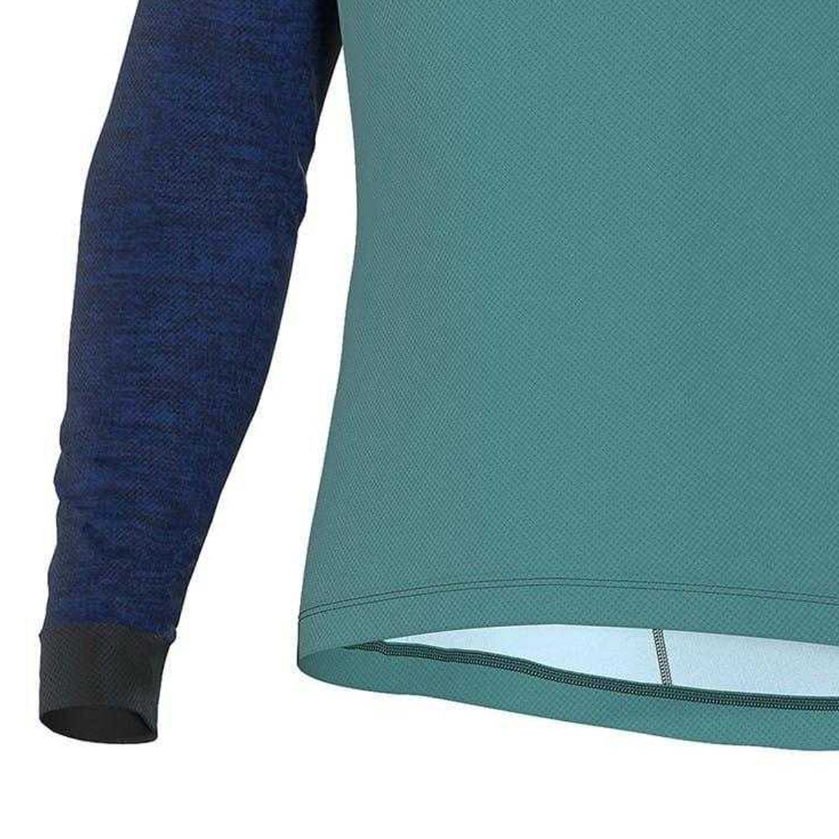 Navy-Teal - Lifestyle - Bicycle Line Mens Agordo Logo Cycling Jersey