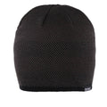 Black-Grey - Front - Regatta Unisex Adult Brock III Beanie
