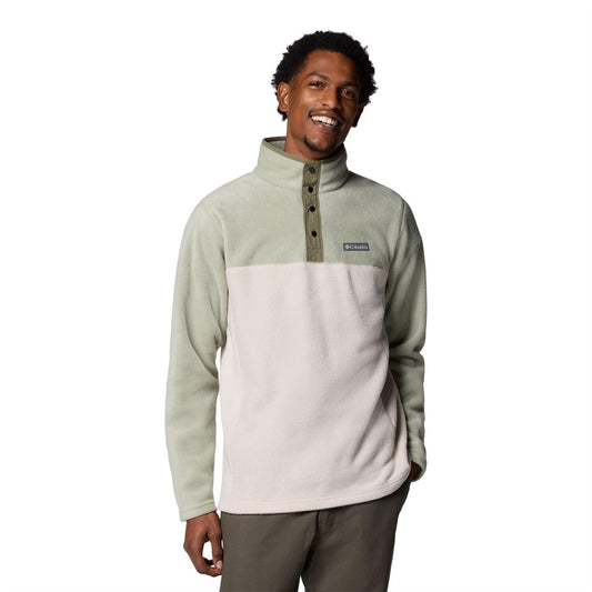 Stone-Safari - Front - Columbia Mens Steens Fleece Pullover