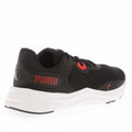 Black-White - Back - Puma Mens Disperse XT 3 Knitted Trainers
