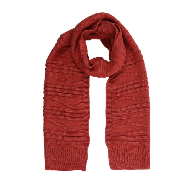 Navy - Front - Regatta Multimix V Cable Knit Scarf
