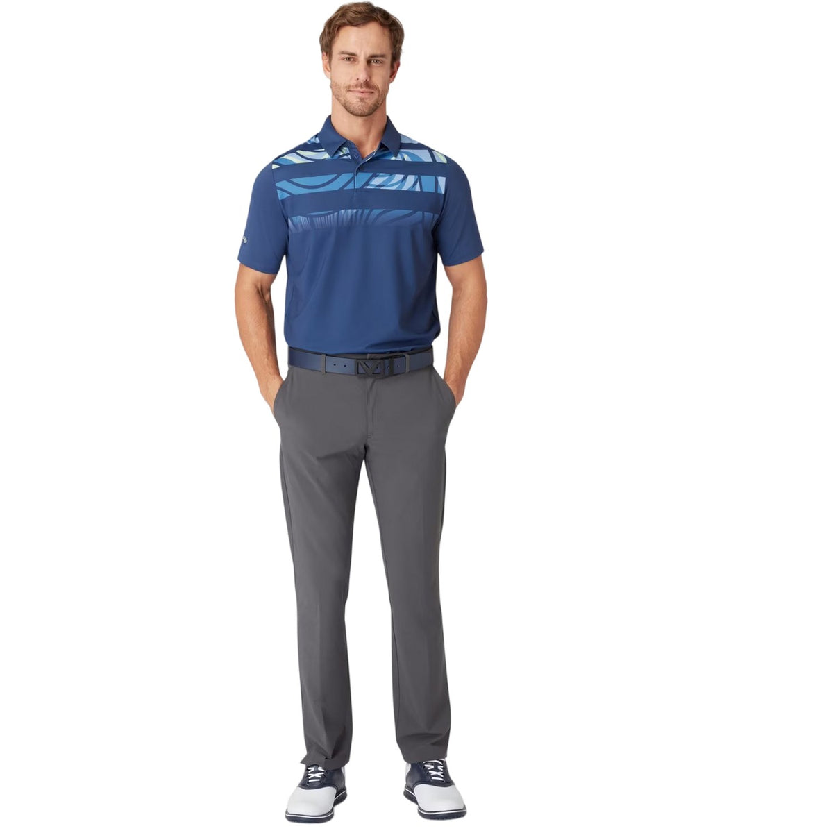 Peacoat - Lifestyle - Callaway Mens Emea Collared Polo Shirt