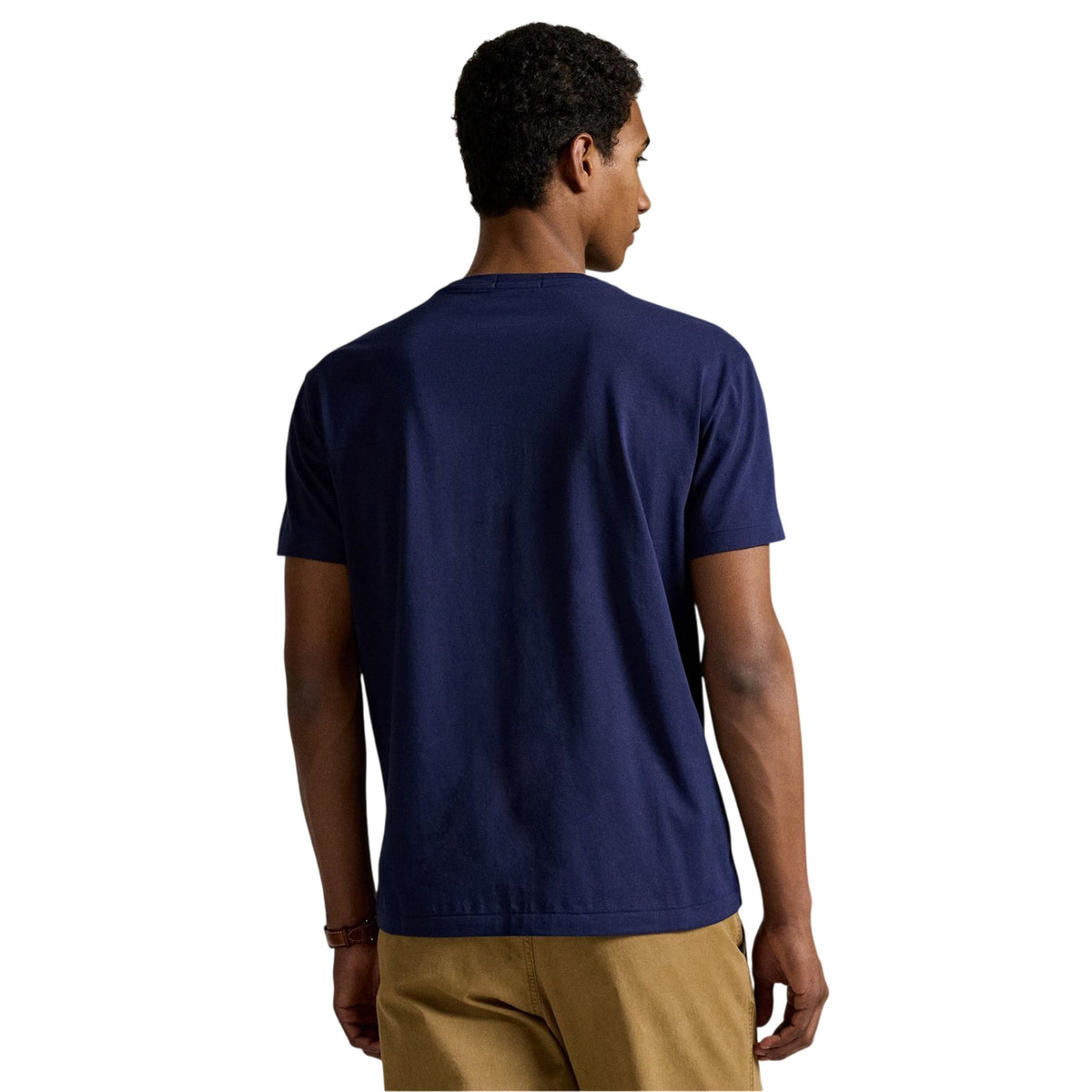 Navy - Lifestyle - Ralph Lauren Mens Logo Jersey Cotton Classic T-Shirt