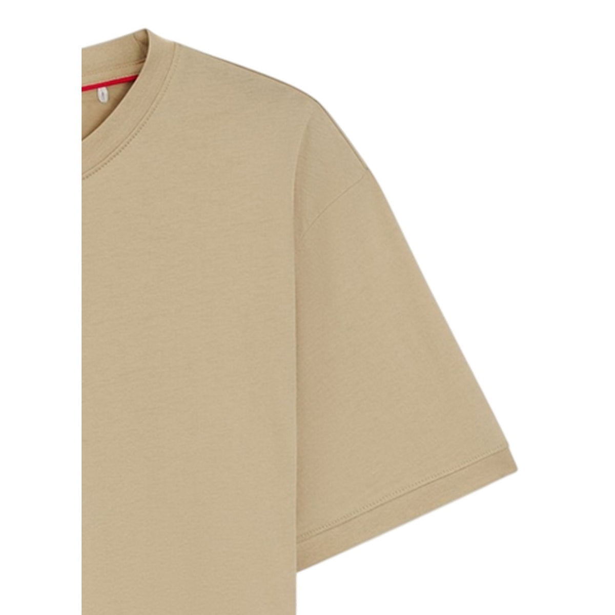 Medium Beige - Lifestyle - Hugo Mens Diragolino Chest Logo T-Shirt