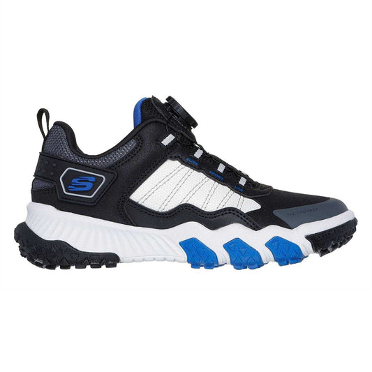 Black-White - Front - Skechers Childrens-Kids Elite Sport Trainers