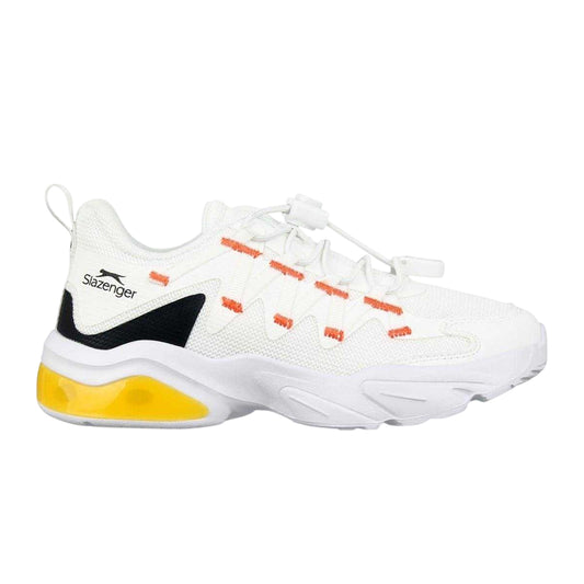 White - Front - Slazenger Childrens-Kids Chunky Heel Trainers