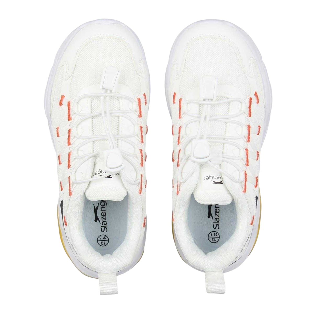White - Lifestyle - Slazenger Childrens-Kids Chunky Heel Trainers
