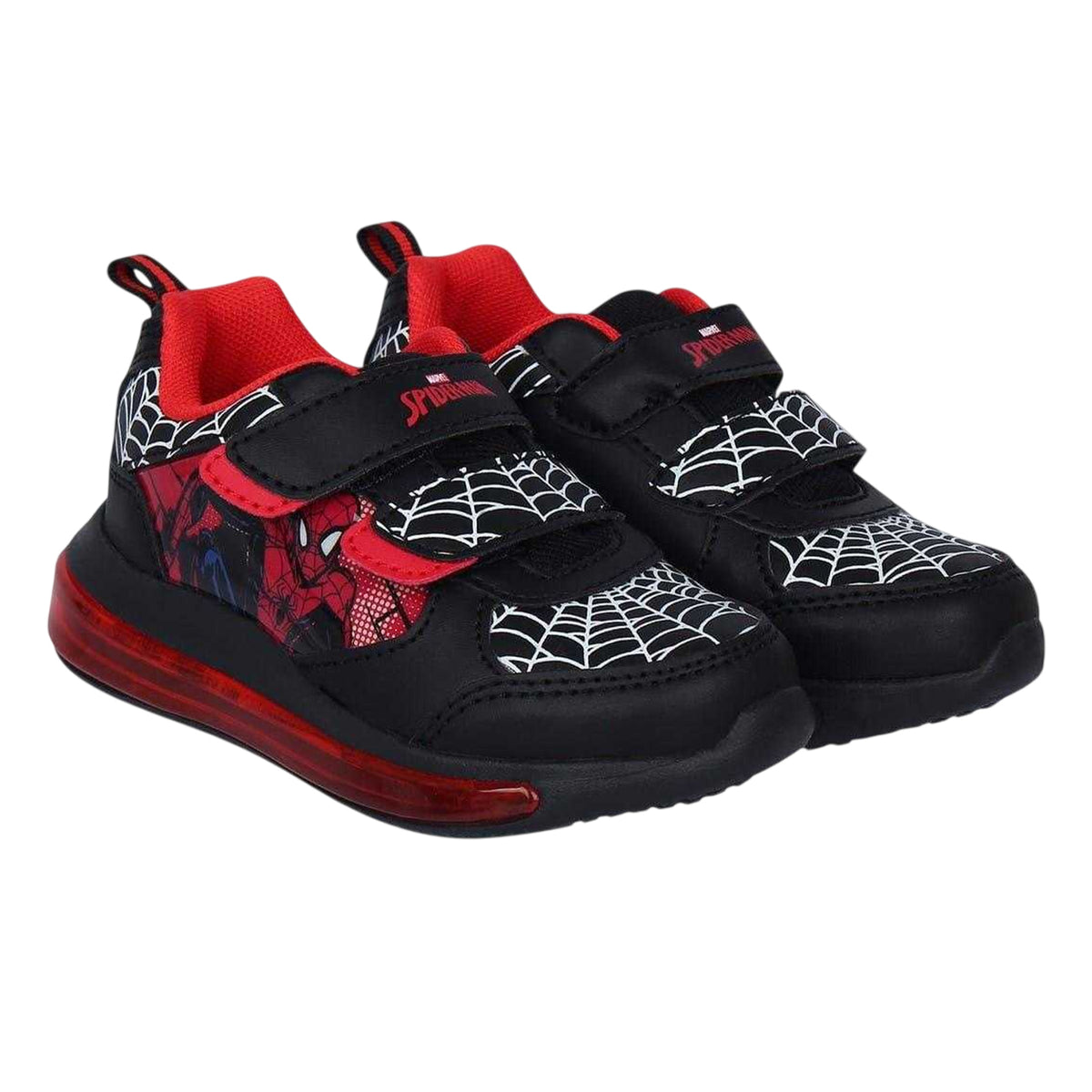 Blue - Pack Shot - Spider-Man Childrens-Kids Spider-Man Trainers