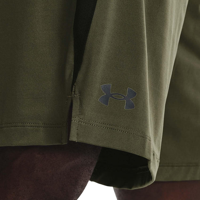 Green - Pack Shot - Under Armour Mens Tech Vent Shorts