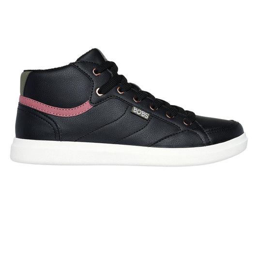 Black - Front - Skechers Womens-Ladies Bobs DVine Trainers
