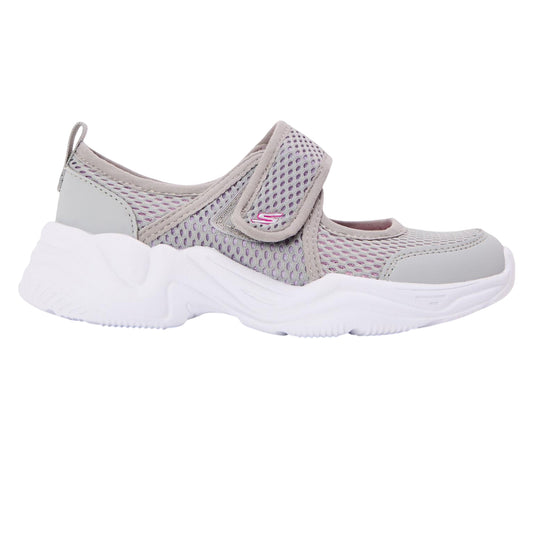 Grey - Front - Skechers Girls Sports Sandals