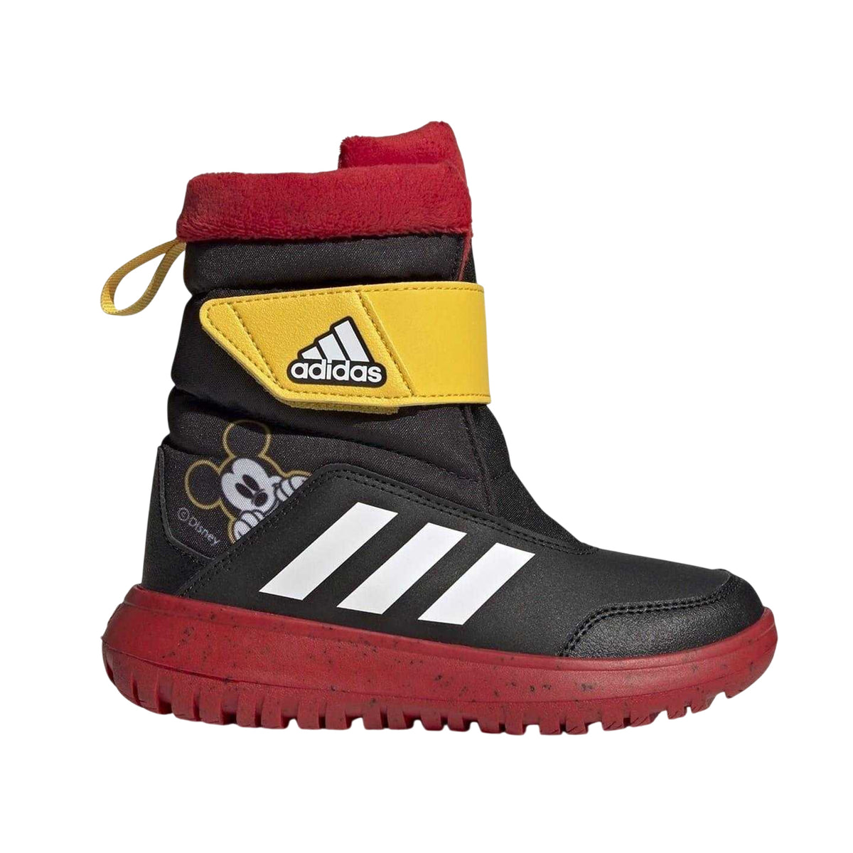 Core Black - Lifestyle - Adidas Childrens-Kids Winterplay Mickey Mouse Snow Boots